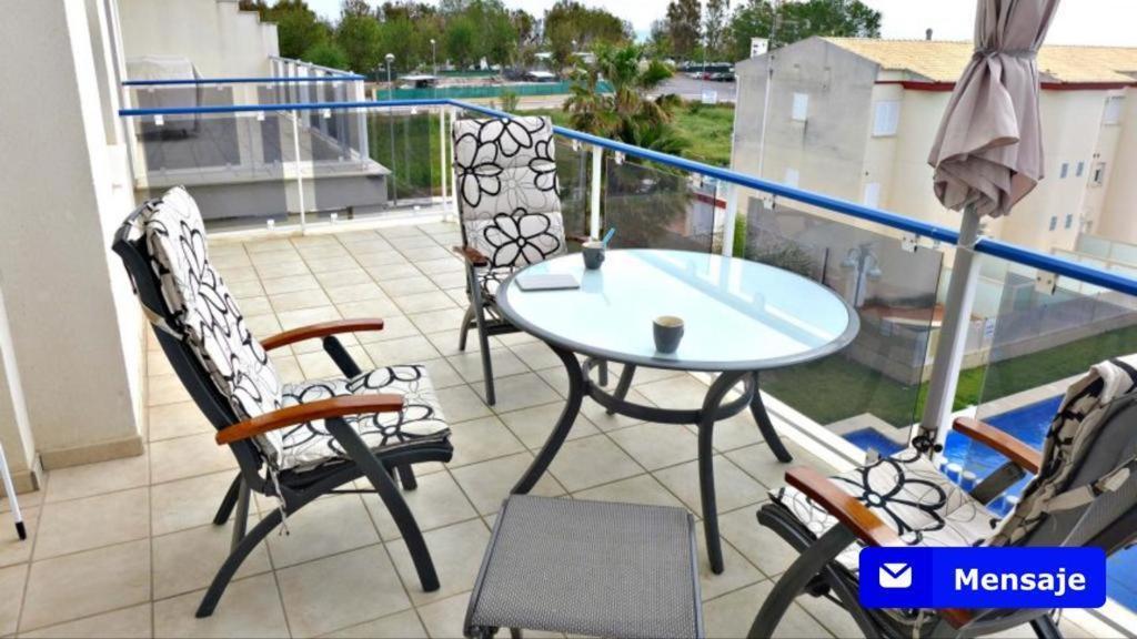 Penthouse Playa Rabdells Oliva With Pool And Seaview Leilighet Eksteriør bilde